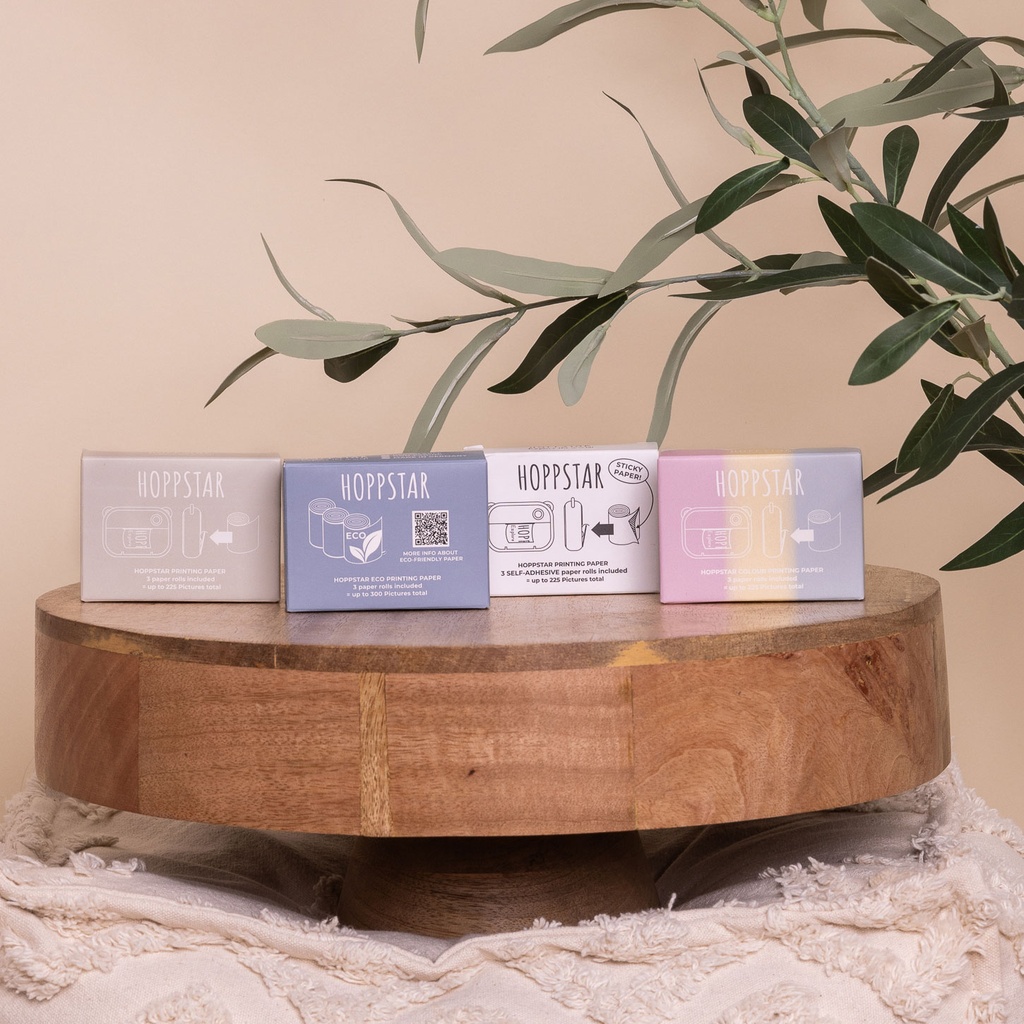 Papierrollen - Farbig - 3er Nachfüllpack