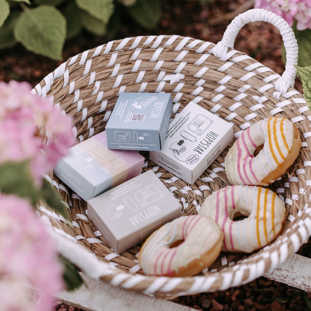 Papierrollen - Selbstklebend - 3er Nachfüllpack