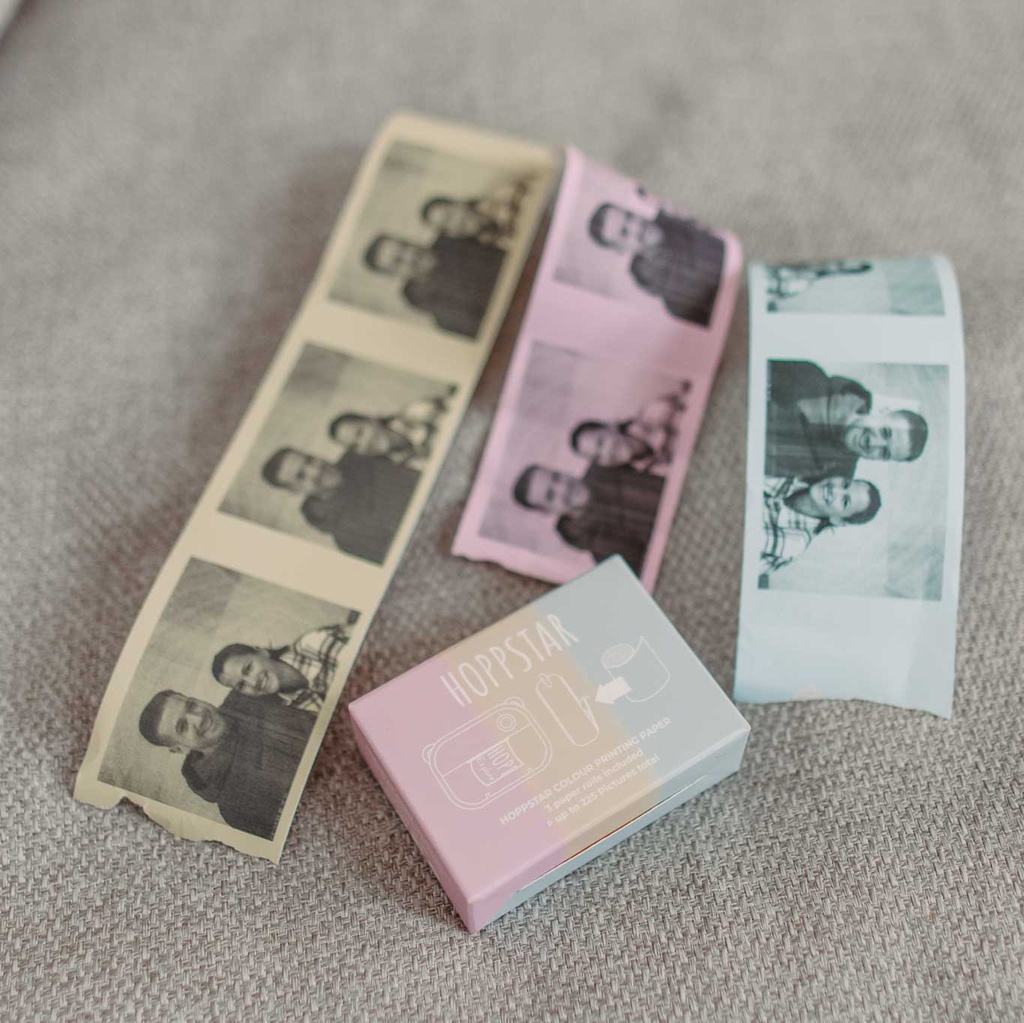 Papierrollen - Farbig - 3er Nachfüllpack