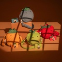 Cheeky Fruits Bag Strawbella